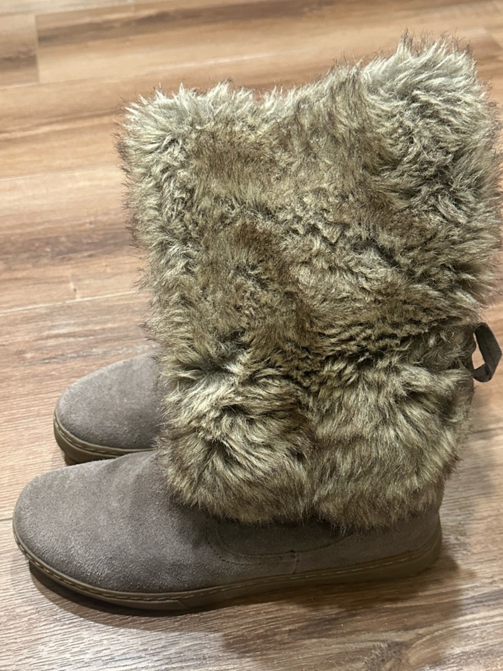 BareTraps Faux Fur Winter Boots